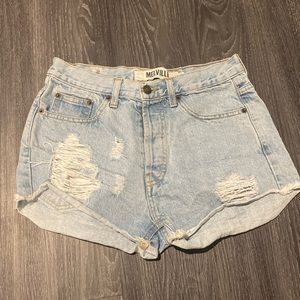 brandy melville jeans shorts